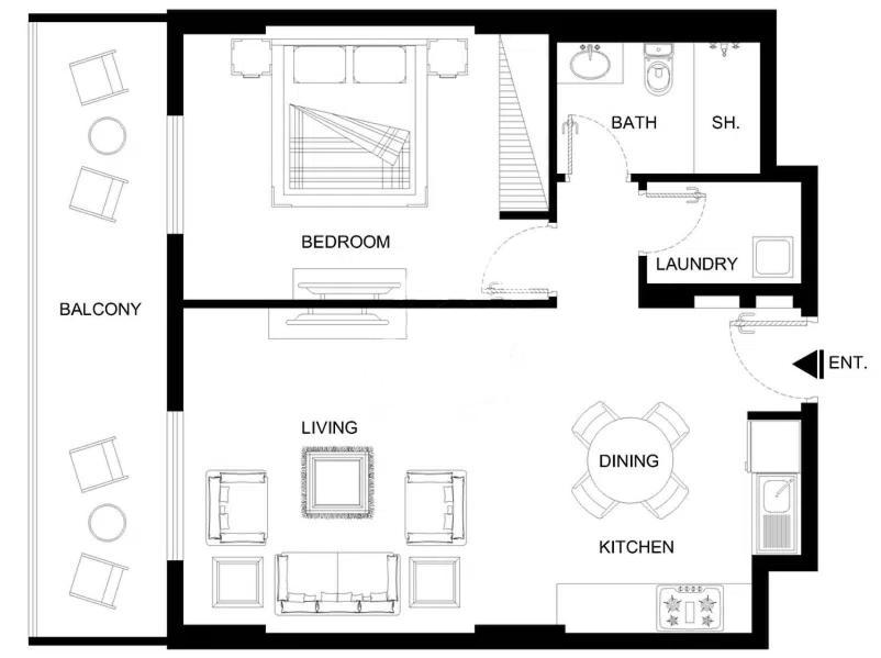 Lux - The La Mer Sea View Suite 3 Dubai Luaran gambar