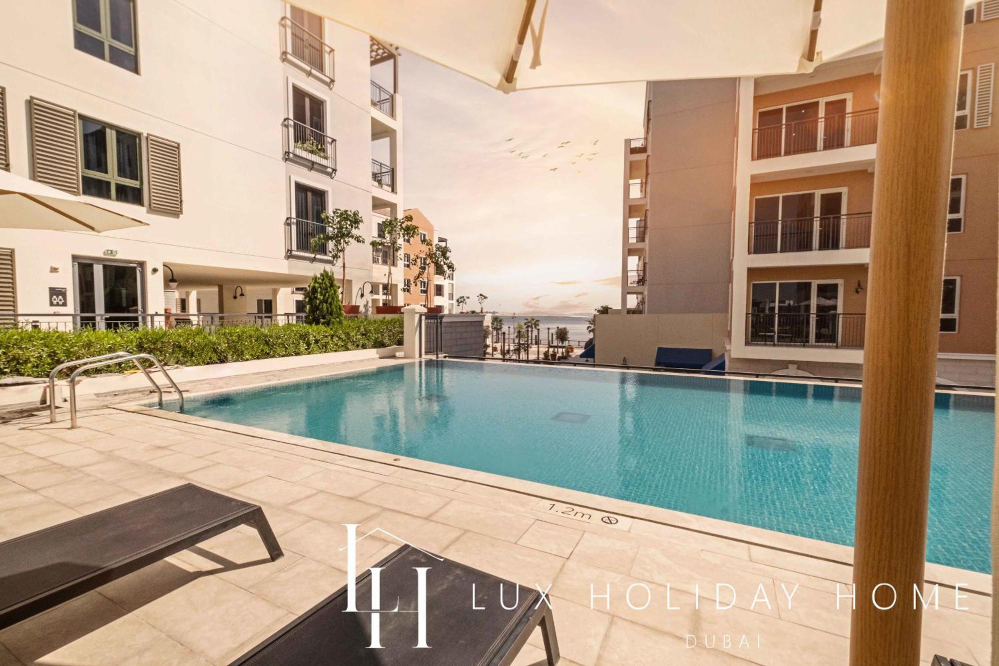 Lux - The La Mer Sea View Suite 3 Dubai Luaran gambar